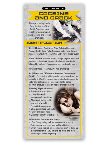 Just the Facts Rack Card: Cocaine & Crack