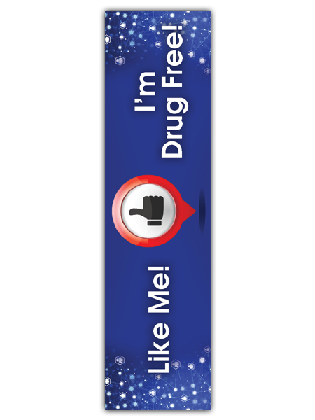 Like-Me-Drug-Free Bookmark