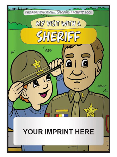 My Visit With a Sheriff Activity Book