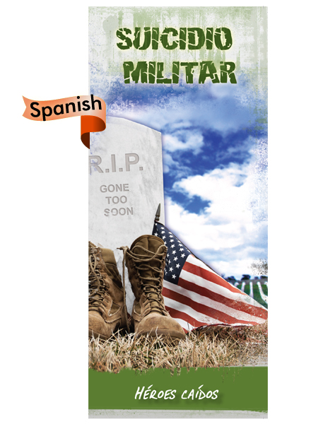 *SPANISH* Military Suicide: Fallen Heroes Pamphlet