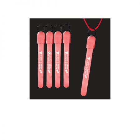 I'm Staying Clean and Drug Free 4 inch Glow Stick