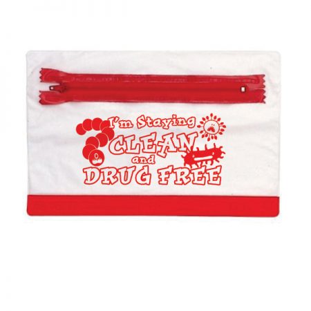 I'm Staying Clean and Drug Free Pencil Pouch